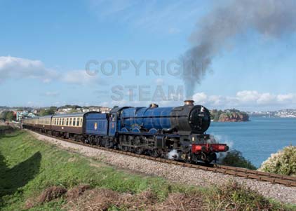 Purchase photo of 6023 KING EDWARD II at Dartmouth Steam Railway